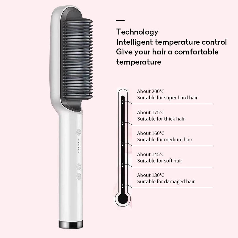 StyleFusion™ 2-in-1 Hot Comb Styler