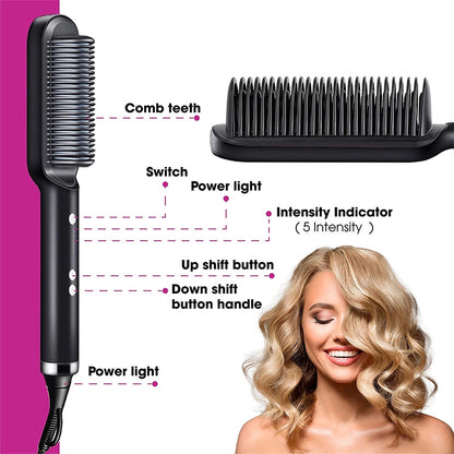 StyleFusion™ 2-in-1 Hot Comb Styler